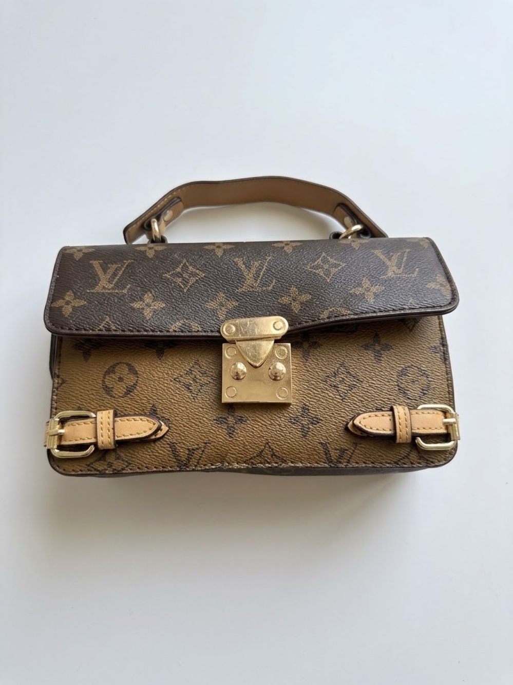 Monogram Brown & Tan Bag